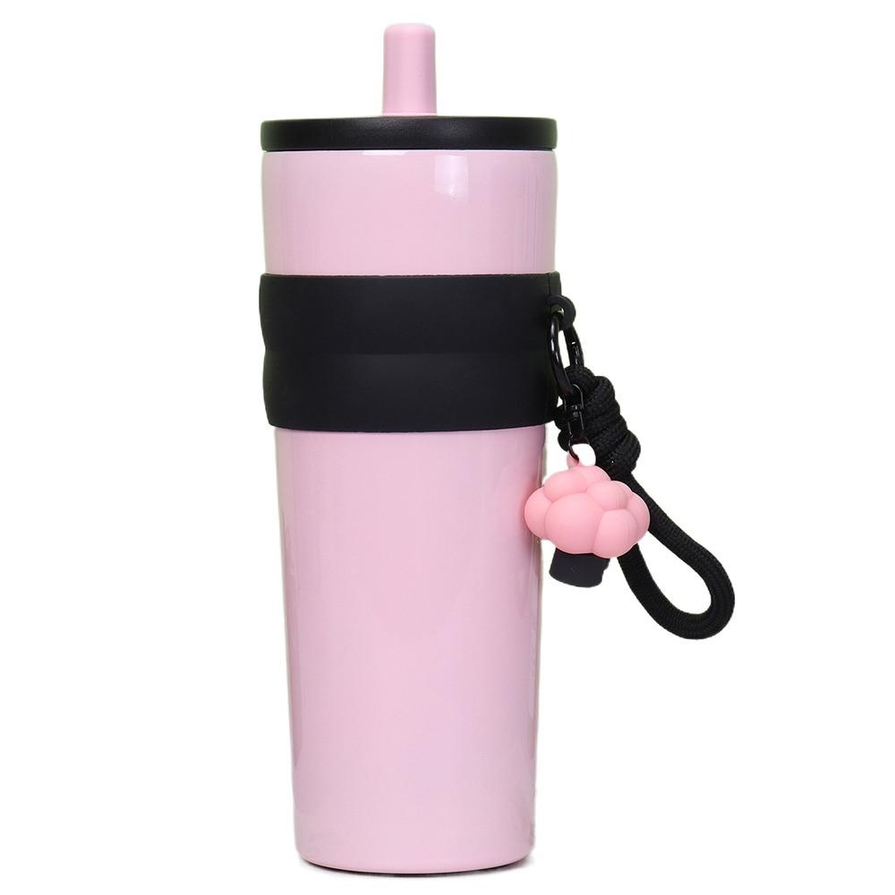 Large Capacity Insulated Water Bottle 710ml Stainless Steel Vacuum Flask Ice Bar Mug  Porridge Soup