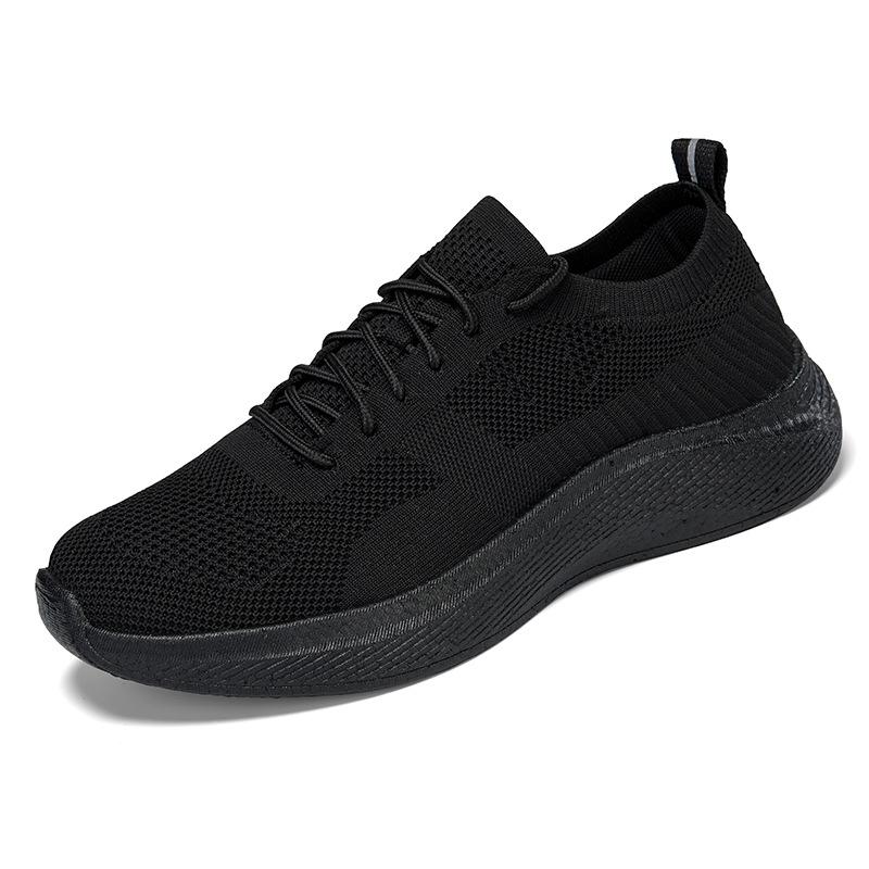 2025 large size new spring and summer sports light and breathable one pedal men's and women's couples shoes feel soft when stepping on shit