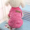 6 Color Pet Dog Sweater Autumn Winter Pet Dogs Coat Clothes Soft Comfortable Warm Fashion Classic Woolen Sweater Dog Jackets