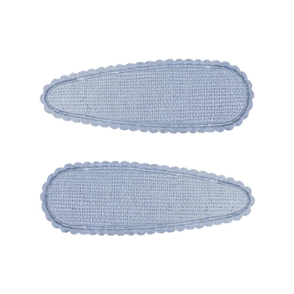 2 Stück/Set Bedruckte BB Haarspange Haaraccessoires Handgefertigt Leinwand Blume Haarspange Mädchen Süße Haarspangen Kopfschmuck Geschenk