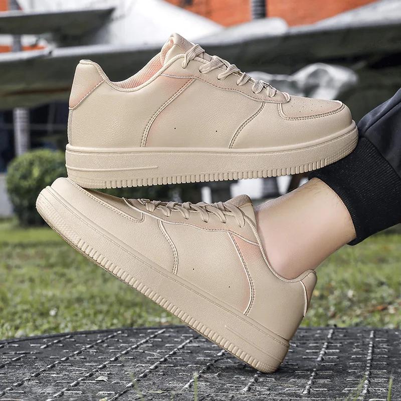 New Couple Little White Shoes Versatile Men's and Women's Leisure Sports Board Shoes Size35-44 Colored Leather Sports Shoes