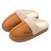 Cotton Slippers Autumn and Winter Indoor Home Couple Warm Plush Thickened Bottom Fluffy Slippers Shoes