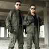 Green Suit For Men's And Plush And Thickened Casual Wear-resistant Labor Protection Work Clothes Genuine Work Clothes For Women