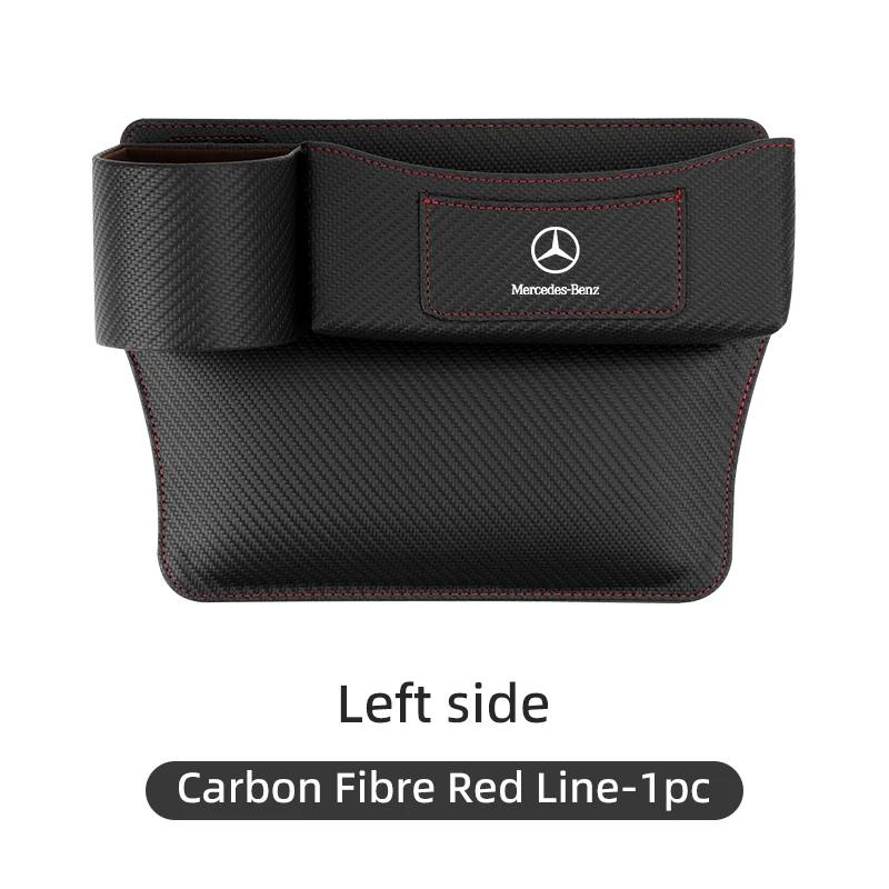 FIQ4 2025 Hot Car Seat Gap Storage Box Car Crevice Storage Box Seat Organizer For Mercedes Benz AMG A C E Class C180 C200 C260 C300 W