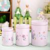 Easter Bunny Iron Storage Box, Candy Gift Packaging Tin Can, Tinplate Storage Bucket, Empty Box