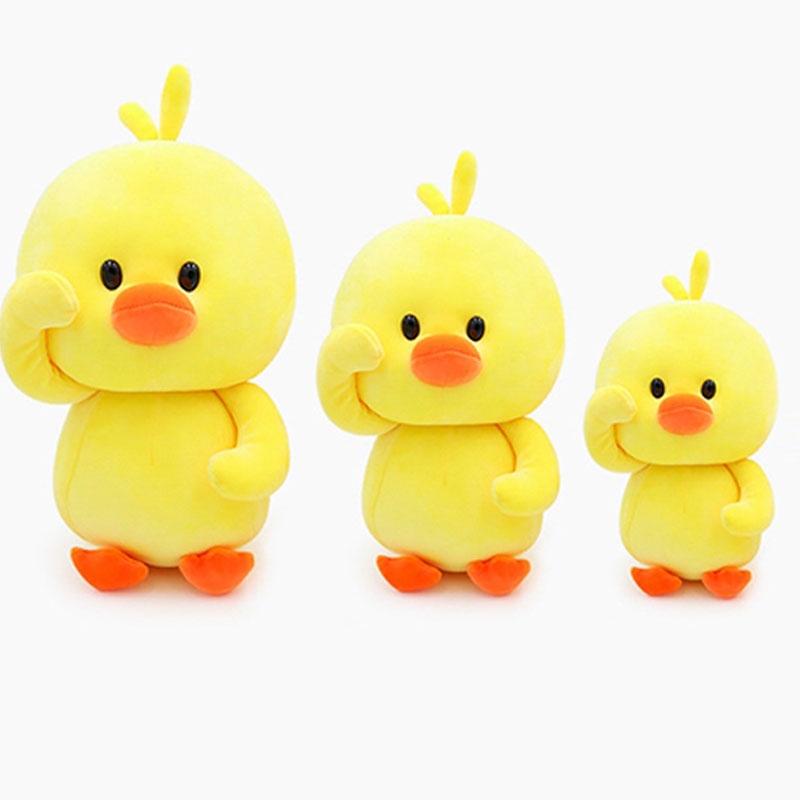 Little Cartoon Yellow Duck Doll Plush Toy Room Decor Kids Gifts Girls