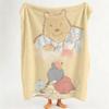 Movie E Ernest C Celestine Throw Flannel Throw Blanket Suitable for Sofa,Living Room,Bedroom