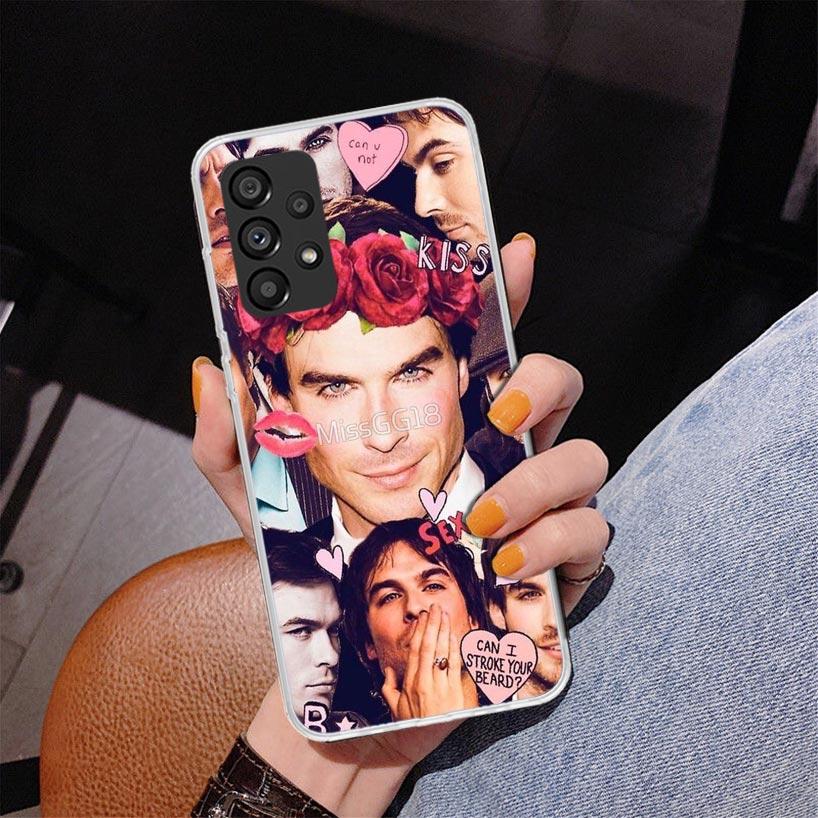 The Vampire Diaries Salvatore Phone Case For Samsung Galaxy A17 A16 A15 A14 A13 A57 A56 A55 A54 A53 A37 A36 A35 A34 A33 A26 A25