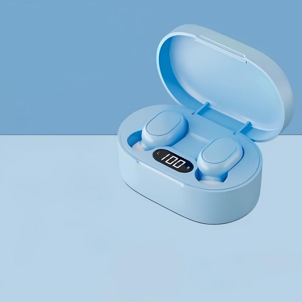 אוזניות אלחוטיות חדשות עם איכות צליל גבוהה, עיצוב נוח בתוך האוזן + מסך מגע LED, מתאימות לטלפונים ניידים, ספורט סוחף