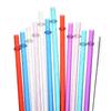 12pcs Reusable Colorful Straws With Cleaning Brushes, Suitable For 20oz-40oz Glasses, Replacement Straws, Compatible With Travel Cups
