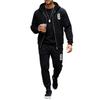 Minimalist Hoodie - Set Gothic B Print Loose Fit Casual Outfit Teens Young Adults