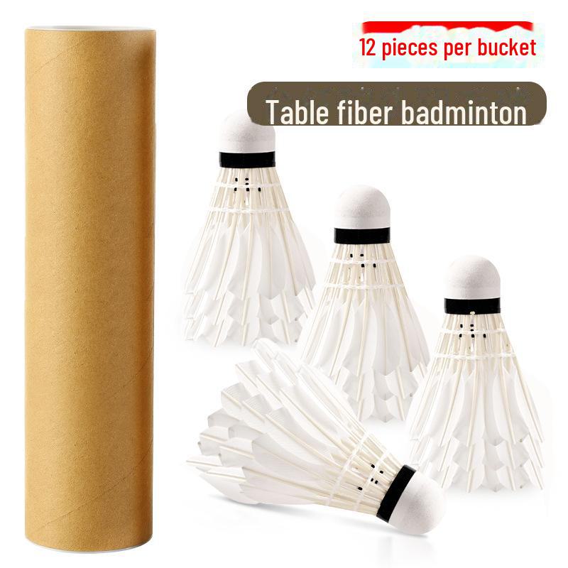 

Прочный высококачественный волан для тренировок по бадминтону из утиного пера