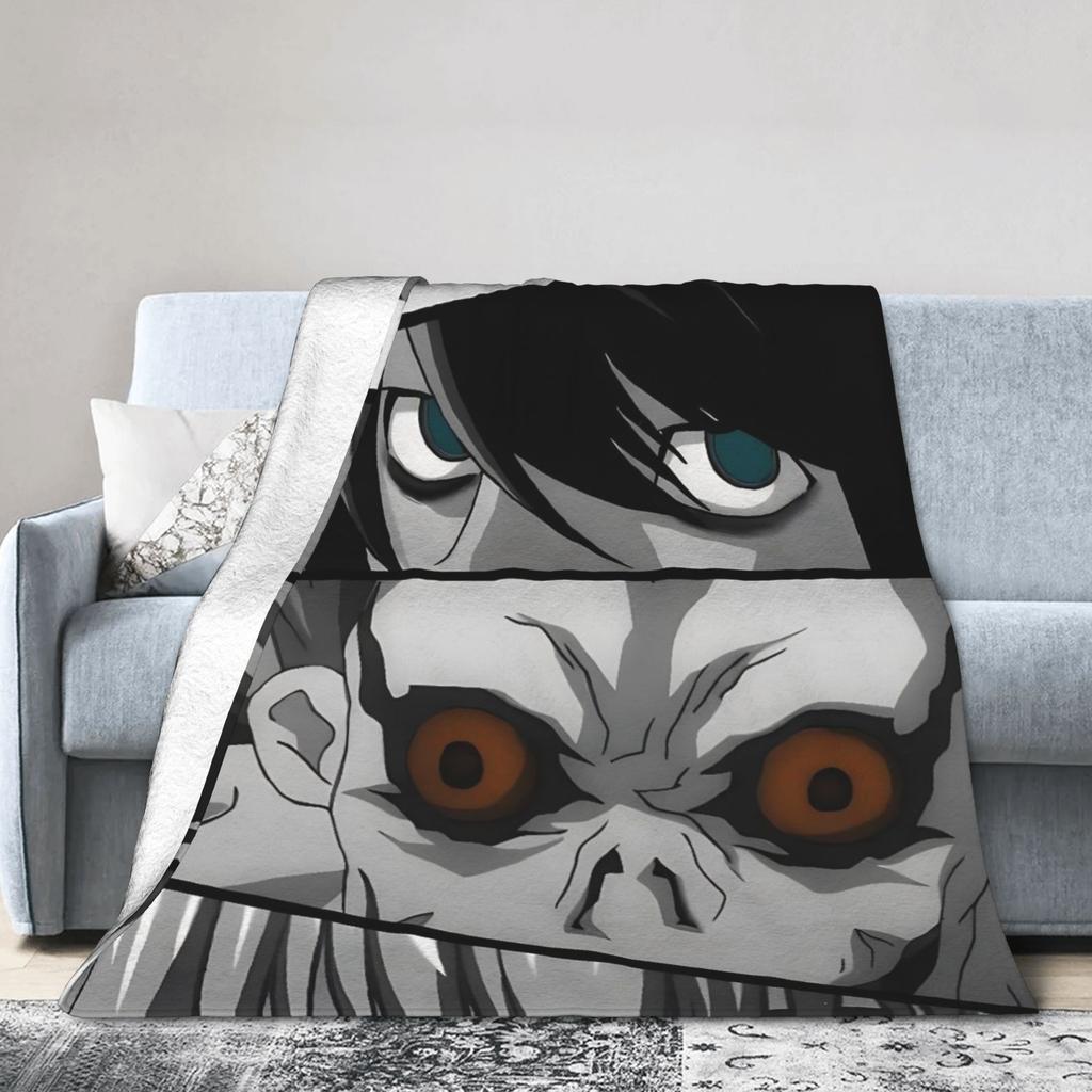 Death notes  Blanket Quality Super Soft  Bedding Throws Winter Students Couch Chair Comfortable Bedspread