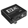 Digital To Analog Audio Converter with USB Cable Toslink Optical To Analog L/R RCA Audio
