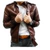 NOORA Men's Real Leather Jacket ST073