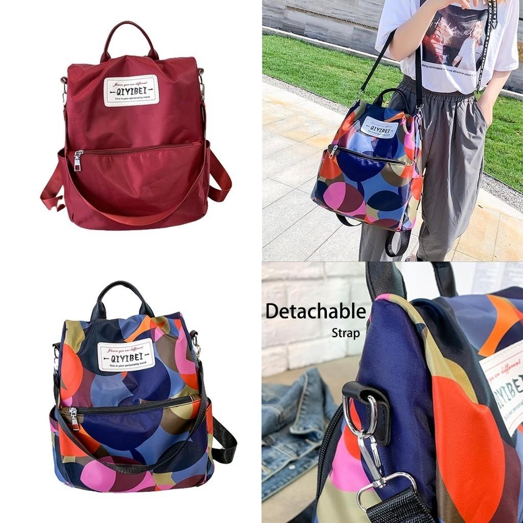 Lightweight And Durable Women's Oxford Shoulder Bag With Detachable Strap