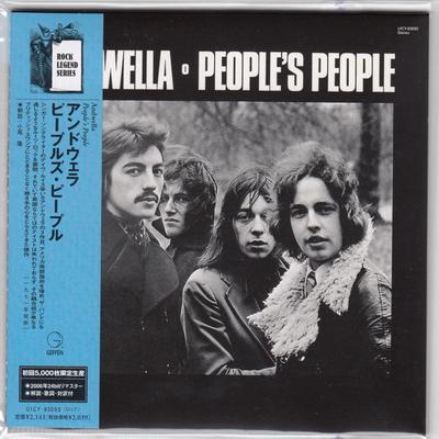 CD ANDWELLA - People's People UICY93050 Geffen Records 2006 Japan ObiRock Used