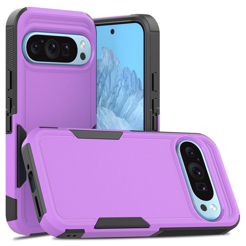 For Google Pixel 9/9 Pro Phone Case Shockproof 2-in-1 PC+TPU Cover