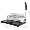 Deli 21-Hole Comb Binding Machine CN plug (adapter included)