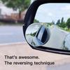 2Pcs Car Rearview 360 Degree Adjustable Wide Angle Small Circular Mirror For Lexus FSPORT LBX NX RX 350h 450h ES UX 300e GS GXBD8 