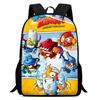 Printed Super Zings School Bag, Elementary School Cartoon Backpack 12th Grade