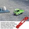 Chassi de Metal para Carro RC   Peça para Carro de Modelo RC WPL D12 1/10 Peças de Atualização Acessórios