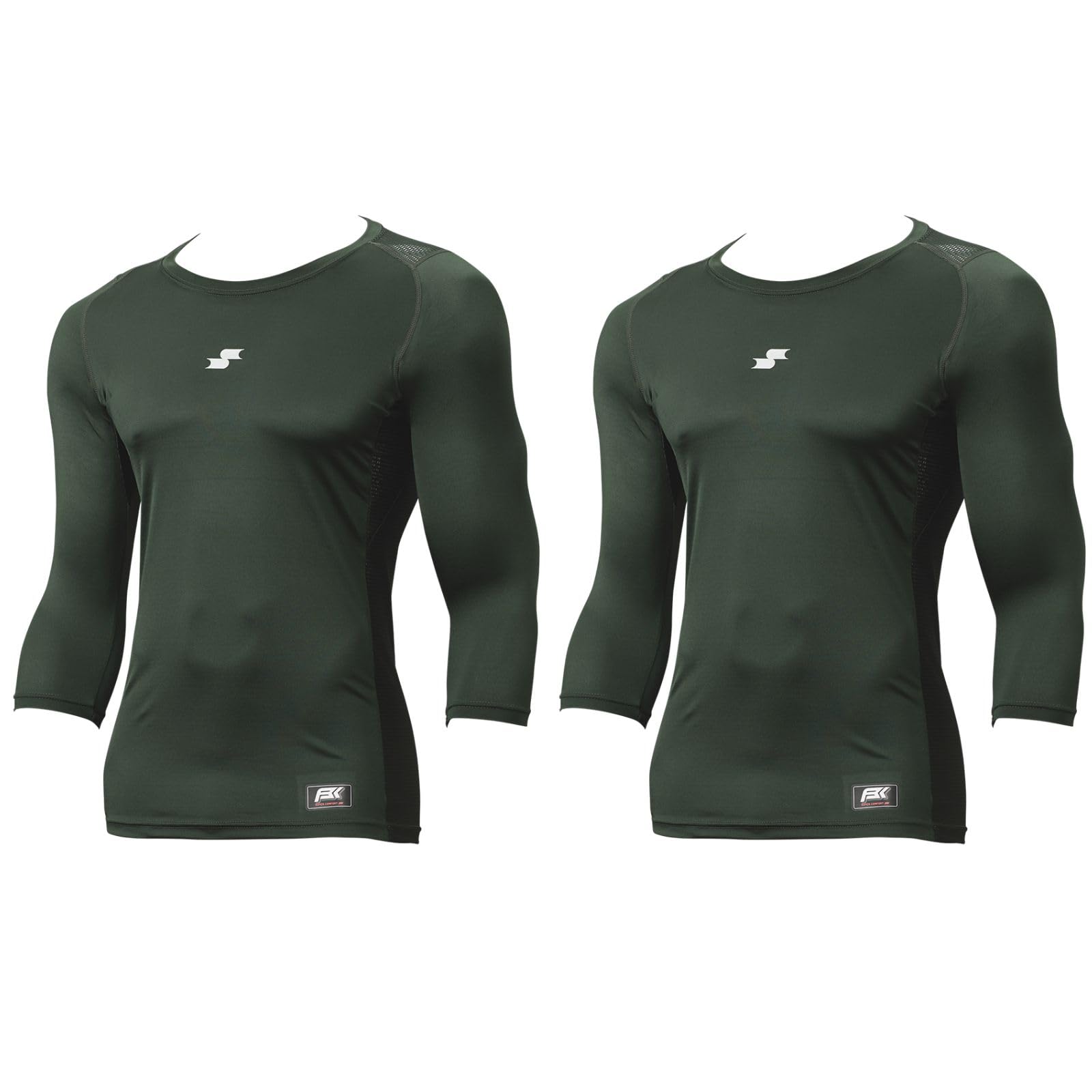 

SSK Футболка с коротким рукавом и низким вырезом SCBL751M D Зеленый M SC 3/4 (2-Pack) (51)