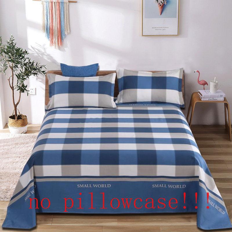 Fashion Sheets Household Skin-friendly Comfortable Breathable Protective Bedcover Single Double King Queen Size Dormitory Bed