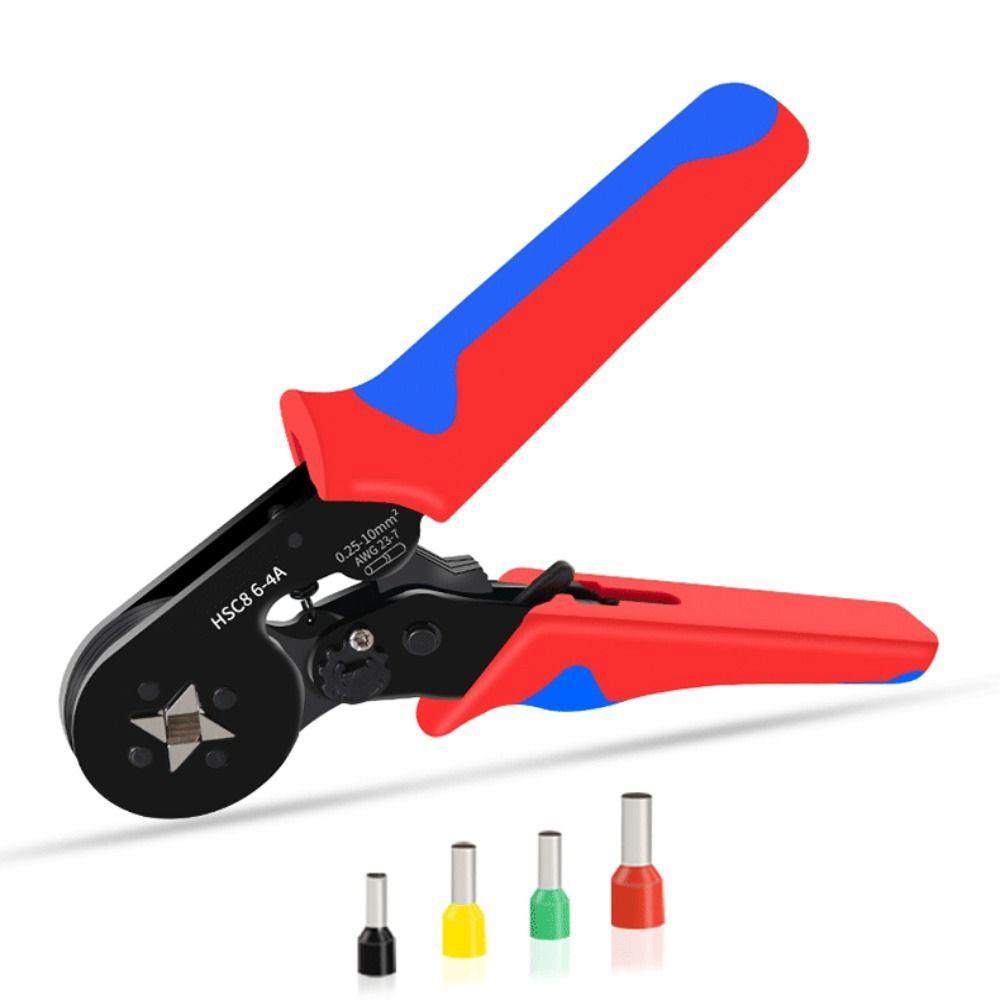 

Metal Tube Clamp Set Connector Wire Crimper Tool Creative Crimping Pliers HSC8 6-4A