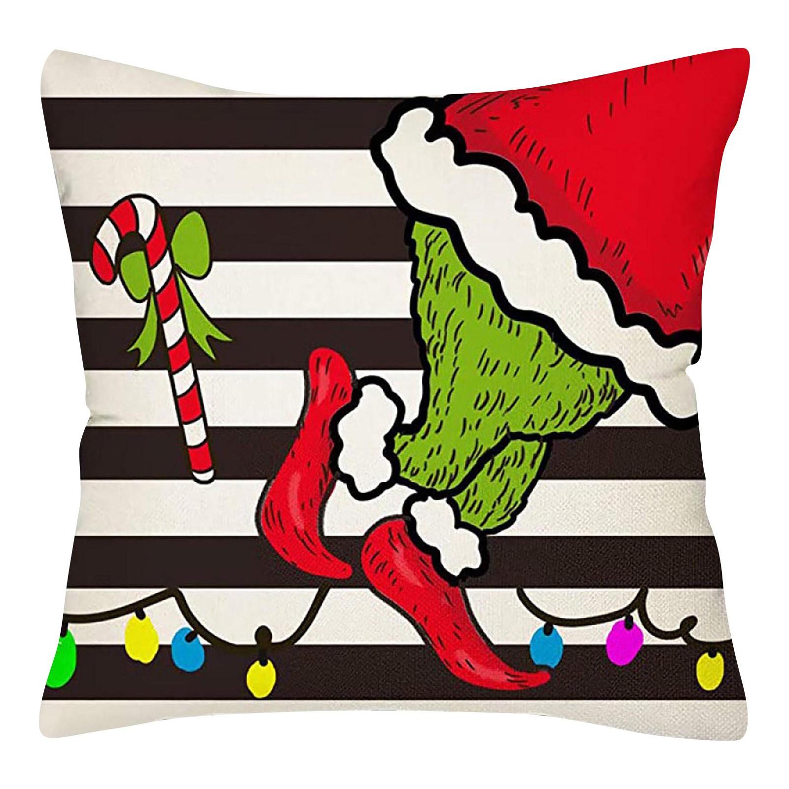 Рождественская наволочка, Рождественское праздничное украшение, украшение для дома, наволочка 45x45см