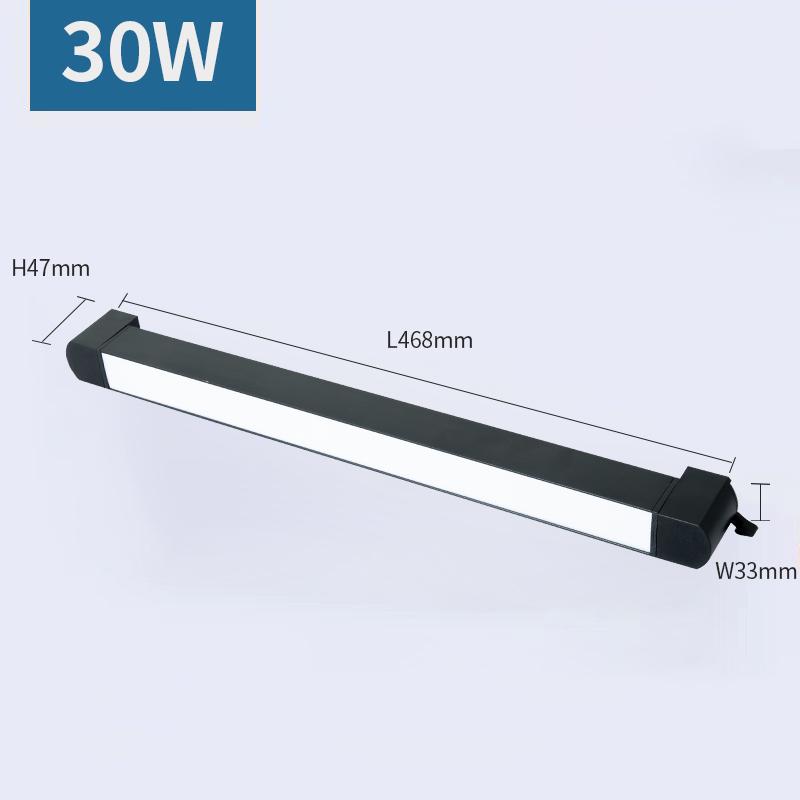 3-wire Long track lighting AC110V 220V LED Fill Light Live Linear Lamp LED Grille Guide Lamp 10W 20W 30W Floodlight Spotlight