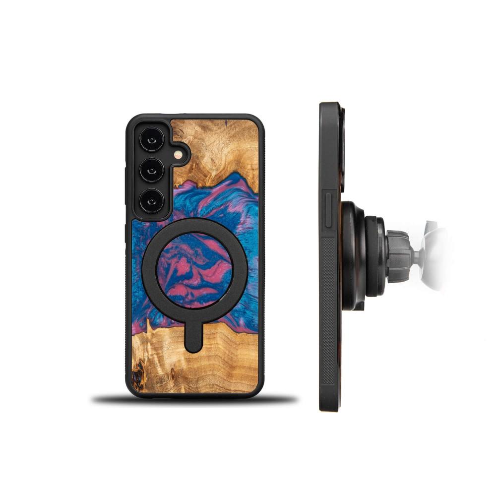 Bewood Unique case for Samsung Galaxy S24 - Neons - Vegas with MagSafe