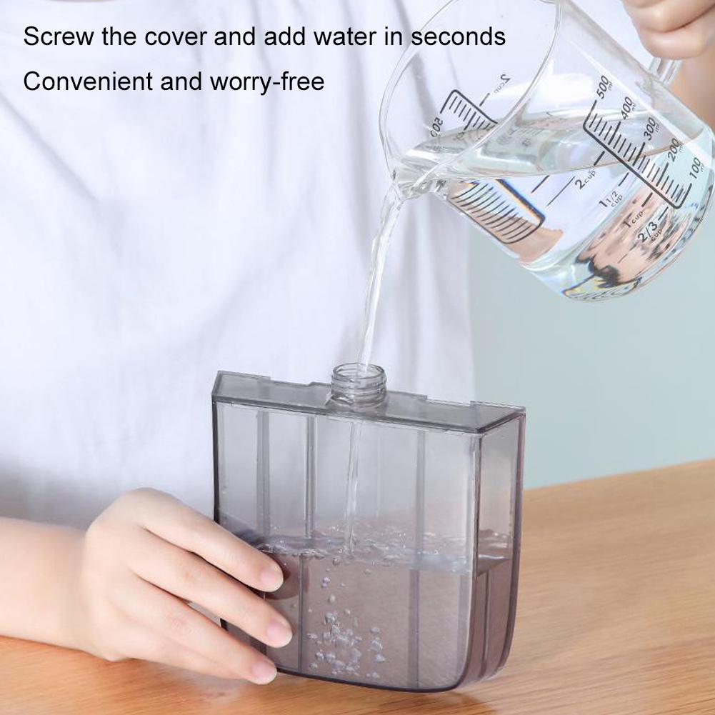 Summer New Style Water-Cooled Fan Portable Air Conditioner with Dynamic Ice Mist Technology Mini Household Desktop Fan