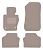 Covorașe de velur bej pentru: BMW Seria 3 E90 xDrive sedan (2004-2011)