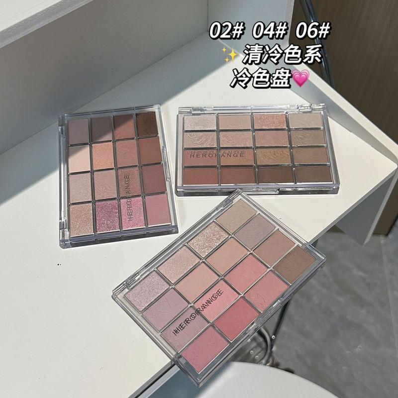 HERORANGE - Eyeshadow Palette - Cocoa Blurring