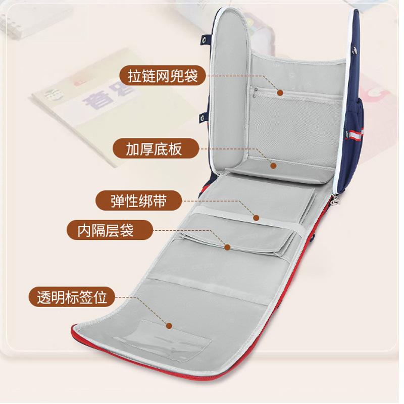 Elementary school school bags, boys and girls, reduce the burden and fall, prevent splashing water, and children's backpacks for spine protection.