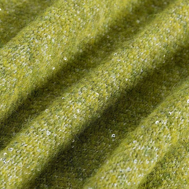 Women's Color-block Knitted High-neck Vest