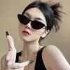 Pink Cat Eye Sunglasses Female Personality Small Frame Glasses Sunscreen Sunglasses Retro Versatile