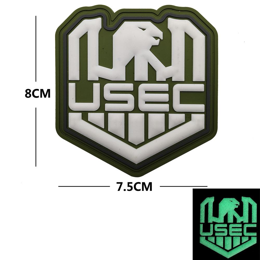 

Escape from Tarkov Luminous Velcro Badge: BEAR/USEC Faction PVC Armband