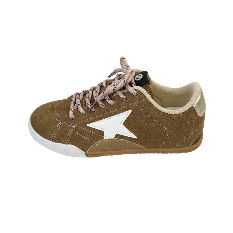 [Youshilai] 2025 Autumn New Flat-bottomed Non-slip German Training Shoes Women's Fashion Versatile Star Casual Sports Shoes