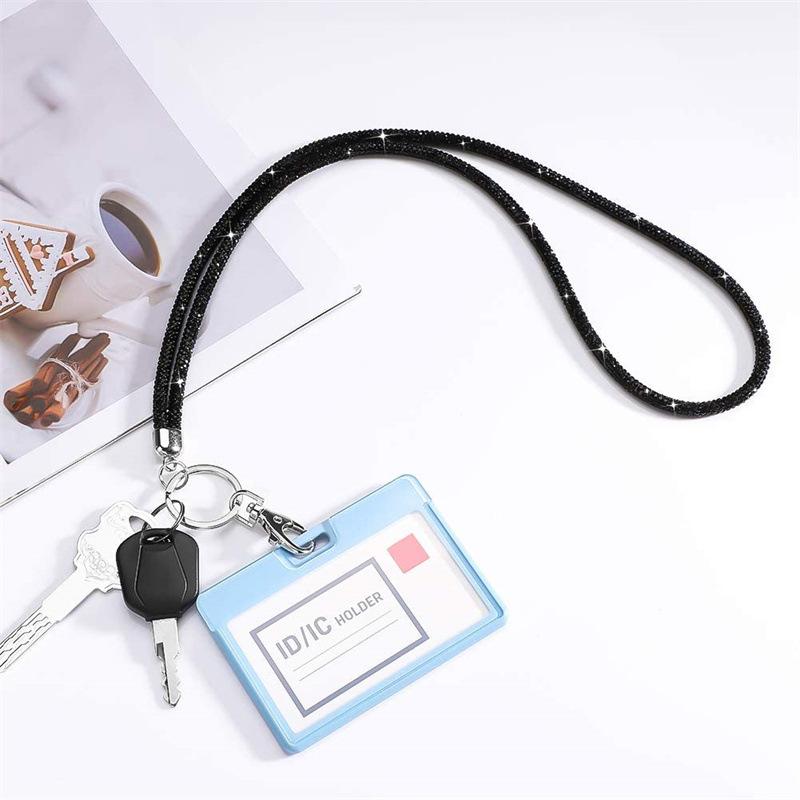 New Neck Lanyard Fashion Keychain Lanyard for ID Card Holder Keys Keychain ID Card Badge Holder Accessory Gift