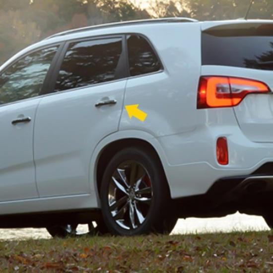 Rear Left Exterior Outside Door Handle Driver For Side Kia Sorento 2011-15 EOOK