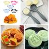 5 Pieces Mooncake Moulds Cookie Cutters Pie Pumpkin Pan Green Bean Stamps Bakery Supplies Kitchen DIY Baking Accessories