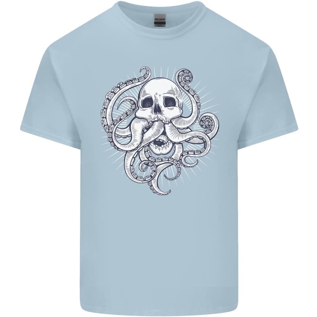Cthulhu Skull Unisexs Light Cotton TShirt