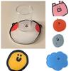 Acrylic Heat Insulation Pad Cartoon Tea Cup Mat Ins Coaster  Home