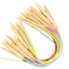 18pcs Wood Circular Knitting Needle Set Colorful Plastic Tube Knitting Tool Set  Home Craft