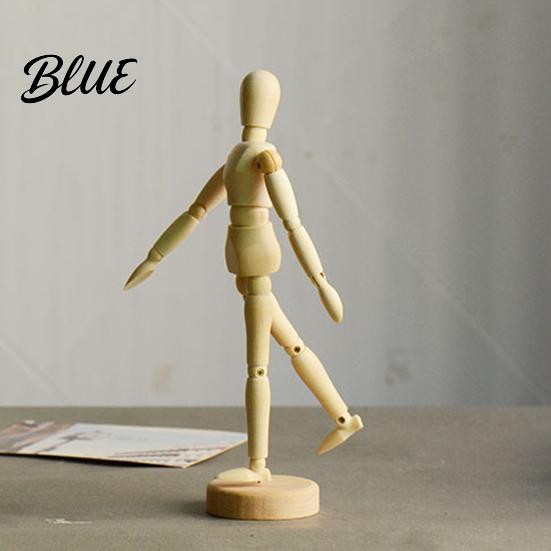 Wooden Figure Model Artists Manikin Jointed Mannequin