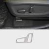 For Hyundai Kona Encino 2018-2023 Silver Titanium Power Seat Control Button Trim