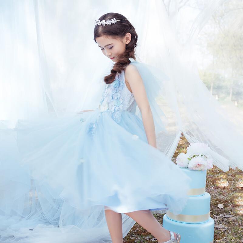 Fuluomi Girl's Sweet Mesh Princess Dress