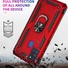 For Samsung A21S Case Luxury Armor Ring Phone Cases for Samsung Galaxy A21S Shockproof Magnetic Protective Bumper Case for Samsung A 21S A21 S 6.5inch